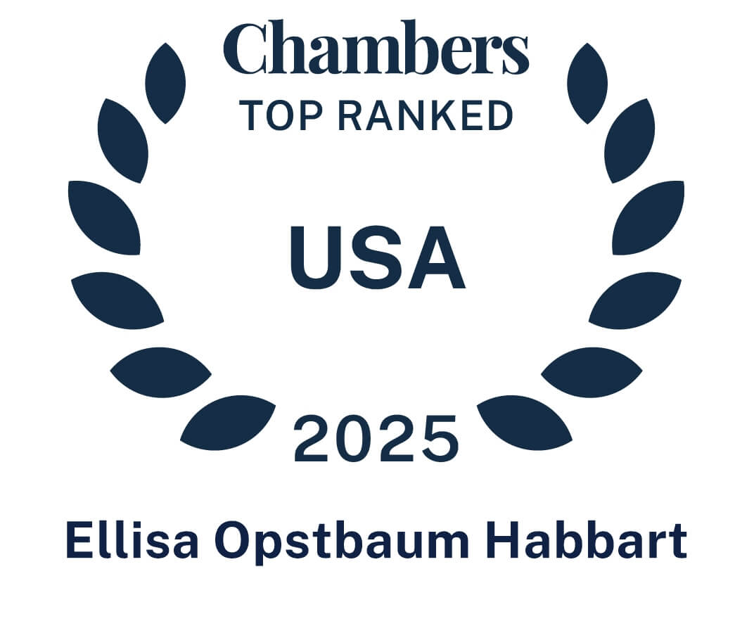 Top Ranked USA Chambers 2023 - Ellisa Habbart Top Ranked USA Chambers 2023 - Ellisa Habbart
